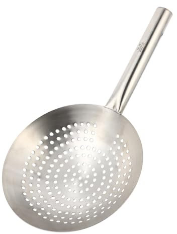 PRETYZOOM Cuchara Colador Multifuncional De Acero Inoxidable Malla Fina Ultrafina Para Filtrar Alimentos Fritos Utensilio De Cocina Seguro y Portátil