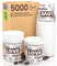 5000 Bicchierini in Carta per caffè 65ml LoveWhiteCUP Bicchieri Ecologici Biodegradabili Monouso Piccoli Asporto Bevande Calde