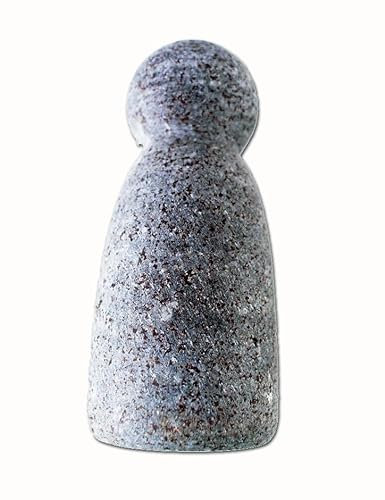 Granite Pestle Replacement only - Pestle Stone only Unpolished Heavy (Not Included Mortar) (Bell Shape)