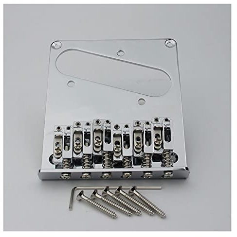 Puente guitarra eléctrica 12 Cuerdas TL Puente De Guitarra De Tipo Moderno Cromo