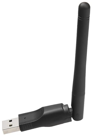 Adaptador Wi-Fi - USB Wifi, adaptador WiFi USB para PC, Dongle USB Wi-Fi | adaptador WiFi USB inalámbrico para PC con antena, adaptador WiFi para ordenador portátil con antena