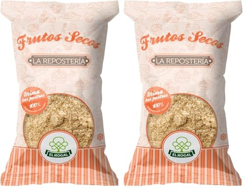 El Nogal Frutos Secos Harina de Almendra - la Repostería, 125 G (Paquete de 2)