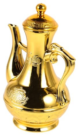 MAGICLULU Recipiente para Vino Retro con Forma de Buda Adorno de Mesa Multifuncional Capacidad de 330 Ml