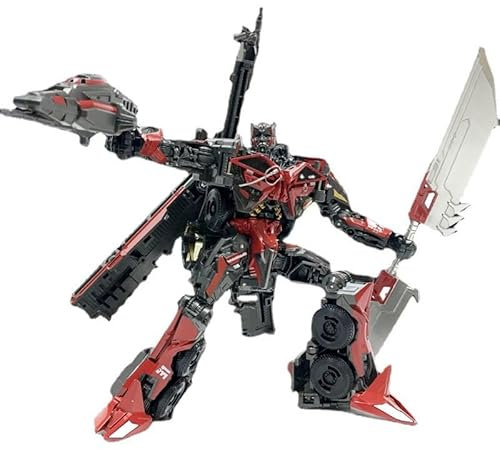 Sentinel Prime Figur, Stehende Transformationsform, Actionfiguren Sentinel Prime 18 cm, Anime-Modell aus PVC, Statue Geschenk