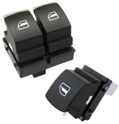 Elettrico Pulsantiera Alzavetri Kit Interruttore Di Comando Alzacristallo Elettrico A 2 Porte Per Golf 5 6 Per Passat B6 Per EOS Per Caddy 5K3 959 857 5ND 959 855