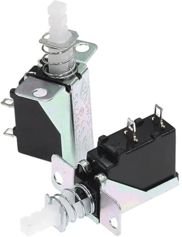 AHHQD Microinterruptor de 100 piezas con llave recta, autoblocante, KCD-A10 SW-3 A04, interruptor encendido 2 pines, resorte exterior, 5 A, for control campana extractora .0220