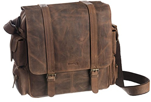 Greenland Nature Montenegro Messenger Leder 31 cm Laptopfach