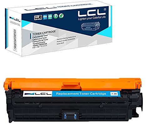 LCL Remanufactured Tonerkartusche 307A CE741A (1 Cyan) Ersatz für HP Color Laserjet CP5225 CP5225n CP5225dn
