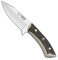 Cudeman Cuchillo 133-C hoja de acero inoxidable ACX-380 de 9 cm empuñadura de asta ciervo de 12,5 cm para caza, pesca, supervivencia y bushcraft + Portabotellas regalo