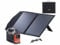 Revolt - Conversor solar y batería portátil (42 Ah, con panel de 100 W, plegable)