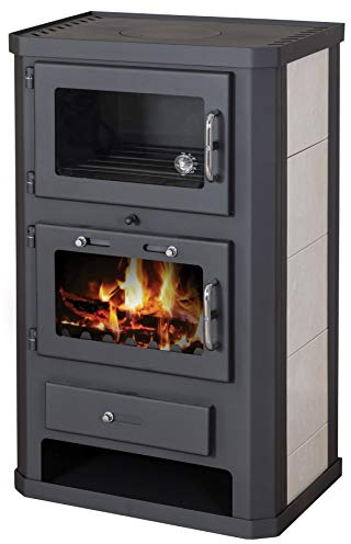 EEK A Victoria Comfort KF Poêle à feu avec compartiment à pâtisserie 10 kW