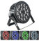 Led Par Scheinwerfer Strahler Bühnenlichter, 18 LED RGBW 4IN1 DMX512 LED Par Strahler DJ Party Licht Scheinwerfer Beleuchtung für Hochzeit Party Beleuchtungen