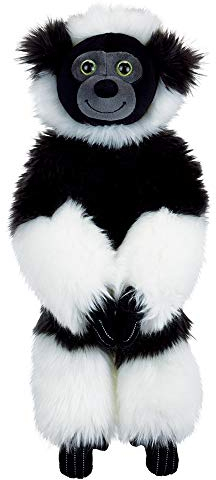 Jemini 023780 Indri Plüschtier +/-48 cm, Schwarz, L