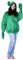 Erwachsene Damen Green Plant Kaktus Jacke mit Hut Cosplay Kostüm
