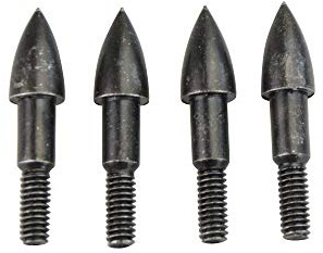 SHARROW 12/24/48 Pcs Metall Bogenschießen Pfeilspitzen Schraube in der Praxis Jagdspitzen 60/65/75 Grain Bullet Field Jagdpunkte Schwarze für Recurve- und Compoundbogenschießen