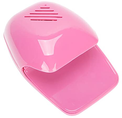 Fishawk Nail Fan Dryer, Portable Mini Nail Dryer for Regular Nail Polish, Kids Nail Fan Quick Dryer Nail Polish Gel Blower Gift for Girls Safe Hands Skin Nail Art (pink)