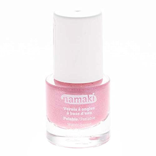 NAMAKI Nagellack für Kinder, Nr.21 Pink Glitter, 7,5ml