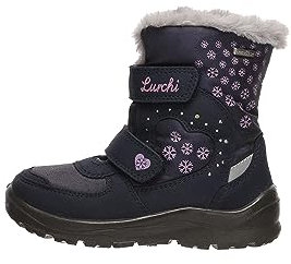 Lurchi Jungen Mädchen Kimiko-Sympatex Schneestiefel, Atlantic, 26 EU Weit