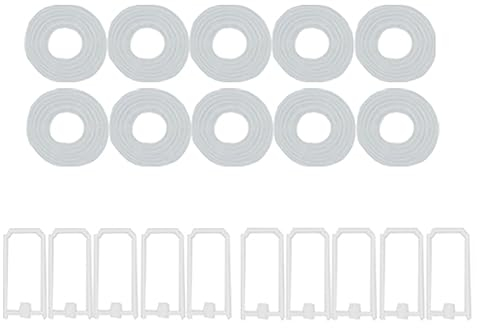 StarryEver 10 Stück Schwarze Weiß Laterne Hängende Papier Lampions Partydekorationen Runder Lampion Dekoration für Geburtstag Outdoor