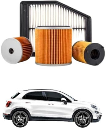 Kit Tagliando 4 Filtri per FIAT 500X 1.6 D Multijet 88 kw anno 2014<>2023