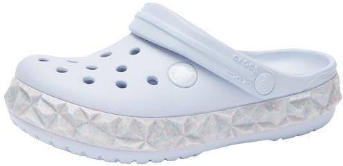 Crocs Unisex Kinder Crocband Geometric GltrBand Clog K Clog, Dreamscape, 34/35 EU