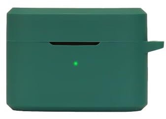 TingYR Earphone Case for Skullcandy DIME 3, Ceamless Fit Protection, Shockproof And Scratch-Resistant, LED Visible, Earphone case for Skullcandy DIME 3.(Dark Green)