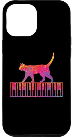 iPhone 15 Plus piano cat Piano Keyboard Case