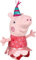 Schmidt Spiele 42829 Peppa Pig, Peppa Wutz, Party, 38 cm Plüschfigur