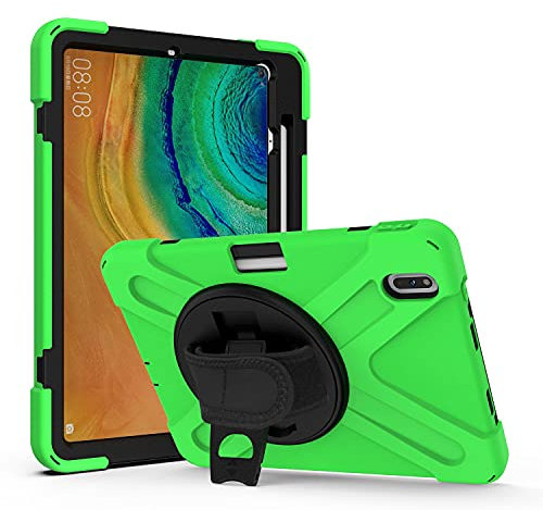 Protezione del tablet Copertura Compatible with tablet Compatible with Huawei Matepad Pro 10.8 / 10.8 5G, custodia Compatible with tavoletta antiurto full body con cinturino a mano / tracolla girevole
