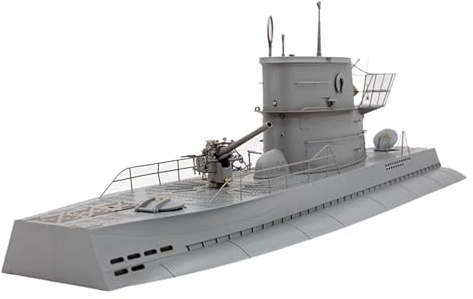 FMOCHANGMDP German U-Boat DKM Type VII-C Maßstab 1/35 Modellbausatz Flugzeugträger, Spielzeug und Geschenke für Erwachsene