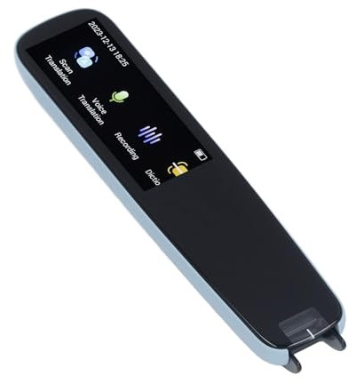 A3S Übersetzungs-Scanstift, Lesestift für Legasthenie, Scan-Reader-Stift, Text-zu-Sprache-Gerät, Übersetzerstift, 2,75-Zoll-OCR-Stiftscanner für Studenten und Erwachsene, (Blue)