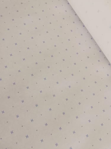 Spot & Cross Sewing Pattern Paper or Plain Pattern Cutting Paper 91cm (36) or 122cm (48) Width - 10m Roll (Spot & Cross, 91cm (36) Width)