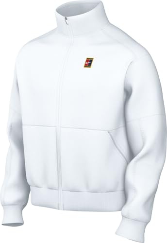 Nike Herren Nkct Heritage Suit Jacke, White/White, M