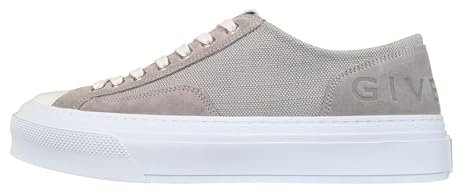 givenchy City Low BH00A4H1Q2 Herrenschuhe aus Segeltuch, Beige, 43 EU