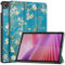 MEFEPLPBZC Smart Tablet Case Suitable For Lenovo Tab 2025 TB-311FU TB311XU K10 2nd 10.1inch PU Leather Stand Cover(Apricot flower,Tab 2025 TB-311FU)
