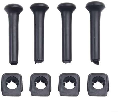 Lot de 4 boutons de verrouillage de porte de voiture pour Golf Mk2 et Mk3, conformes aux spécifications OEM 191837187