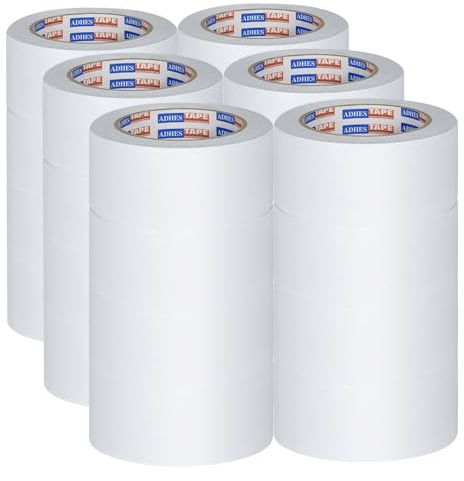 ADHES - Cinta adhesiva anticorrosión para tubos de PVC, cinta de protección para tuberías, cinta aislante para tuberías de drenaje, tuberías metálicas y eléctricas, tubos subterráneos, 50 mm x 33 m