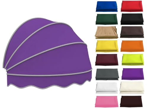 Sonnensegel, wasserdicht, 80 cm, Bogenfenster, faltbar, Terrassenabdeckung, UV-beständig, Sonnenschutz für Terrasse und Geschäft, Schwarz