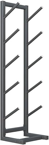 Generisch Standregal aus Metall für Skateboards – Platzsparende Aufbewahrungslösung für Snowboards, Skier, Longboards, E-Skateboards und Sportausrüstung – Langlebig und stilvoll