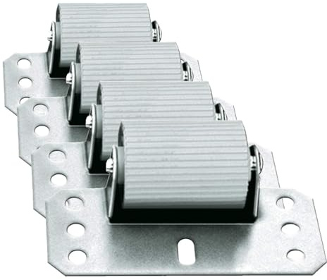 Schellenberg 54200 Andruckrolle für Rollläden System Mini und Maxi, verbessert den Lauf des Rollladenpanzers in die Führungsschiene (Packung mit 4)