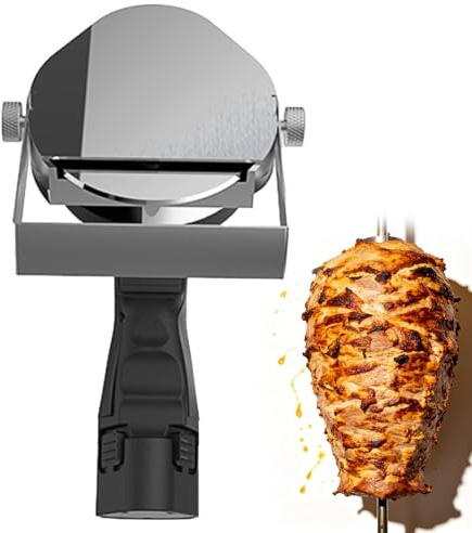 KRYANFEN Electric Knife Carving for Meat Professional Cutting Machines 80W 4000RPM Pure Copper Motor 1-8mm Thickness for Shawarma Shops Eateries Slicer Machine