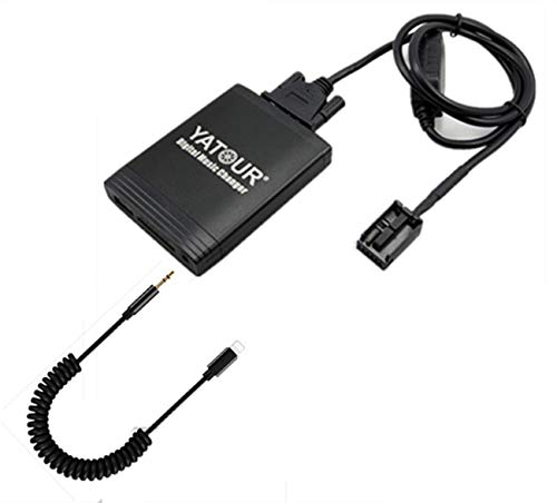 RD4 Peugeot Citroen RT3 Can-Bus Stereo AUX Adapter, digitales Auto-Audio-Interface mit SD-Karte, i-Pod MP3 USB, 3,5 mm AUX-Eingang, Musik-Player kompatibel für iPhone für Peugeot 2004+, Citroen 2005+