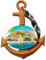 Ibiza Spanien Kunstharz 3D starker Kühlschrank Magnet Souvenir Tourist Geschenk Chinesische Magnet Hand Made Craft Creative Home und Küche Dekoration Magnet Sticker
