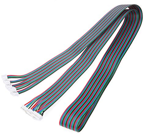 XH2.54 Kabel, 5 Stück PH2.0-XH2.54 Buchse aus PVC für Nema16 Nema17 Schrittmotor, Kabellänge: Ca.1 m
