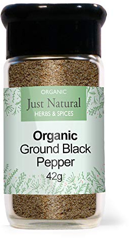 Pepper Ground Black (Glass Jar) 42g