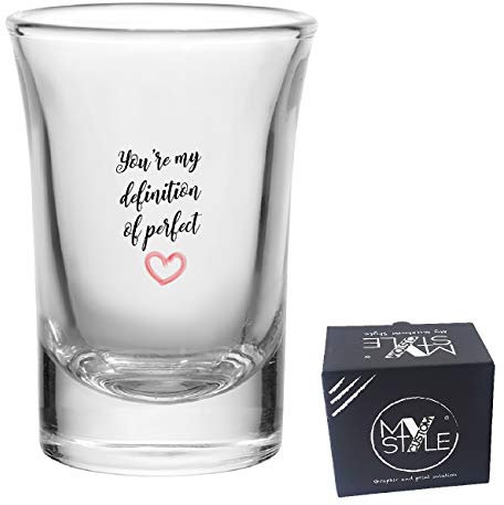 My Custom Style Bicchierino liquore in Vetro#Amore-Perfect#