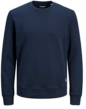 JACK & JONES Herren Jjebasic Crew Neck Noos Sweatshirt, Marineblau Blazer, XL EU