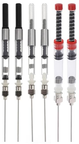 6pcs Fountain Pen Ink Filler Auxiliary Absorber Tool Ink Converter