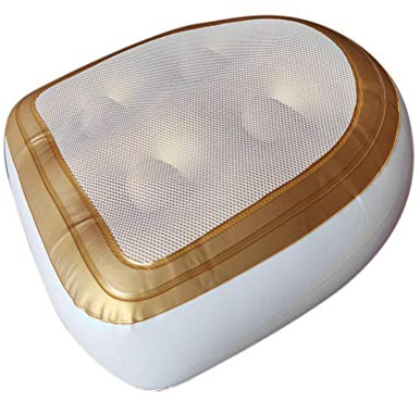 BTOSEP Asiento Elevador para SPA y Jacuzzi, cojín para SPA Almohadas para baño Cojín para bañera de SPA con Cubierta de Malla Ventosas Asiento Elevador Inflable para SPA y Jacuzzi, PVC