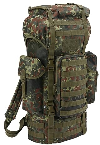 Brandit Combat Molle Backpack Kampfrucksack, Farbe:Flecktarn